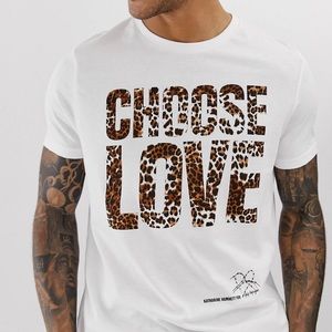Help Refugees “CHOOSE LOVE” T-Shirt (NWOT)